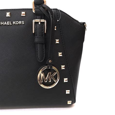 michael kors messenger bag women's|michael kors studded crossbody bag.